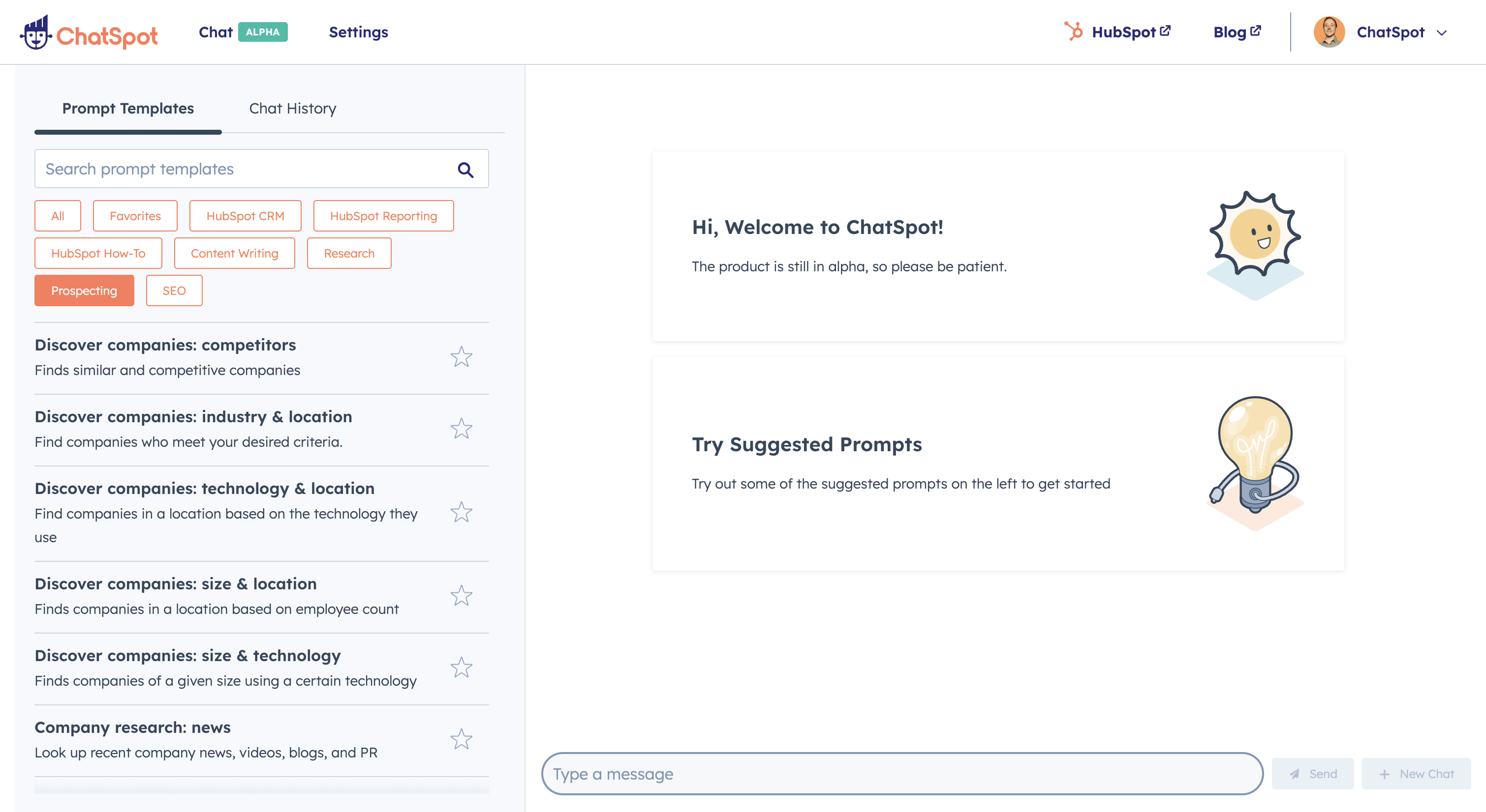 ChatSpot - AI Assistant for Business