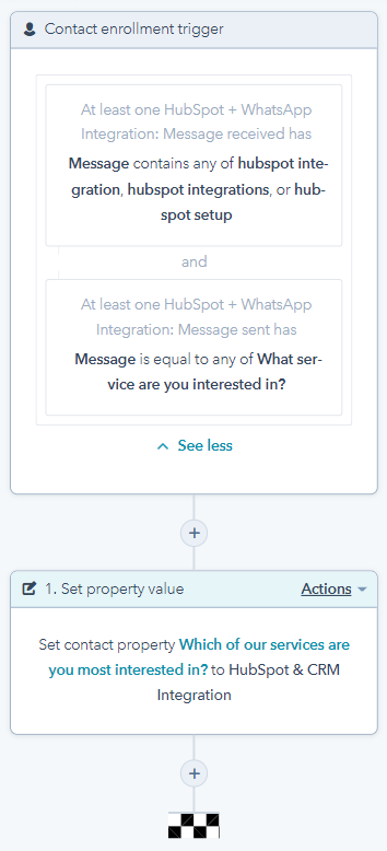 HubSpot WhatsApp Contact Labeling