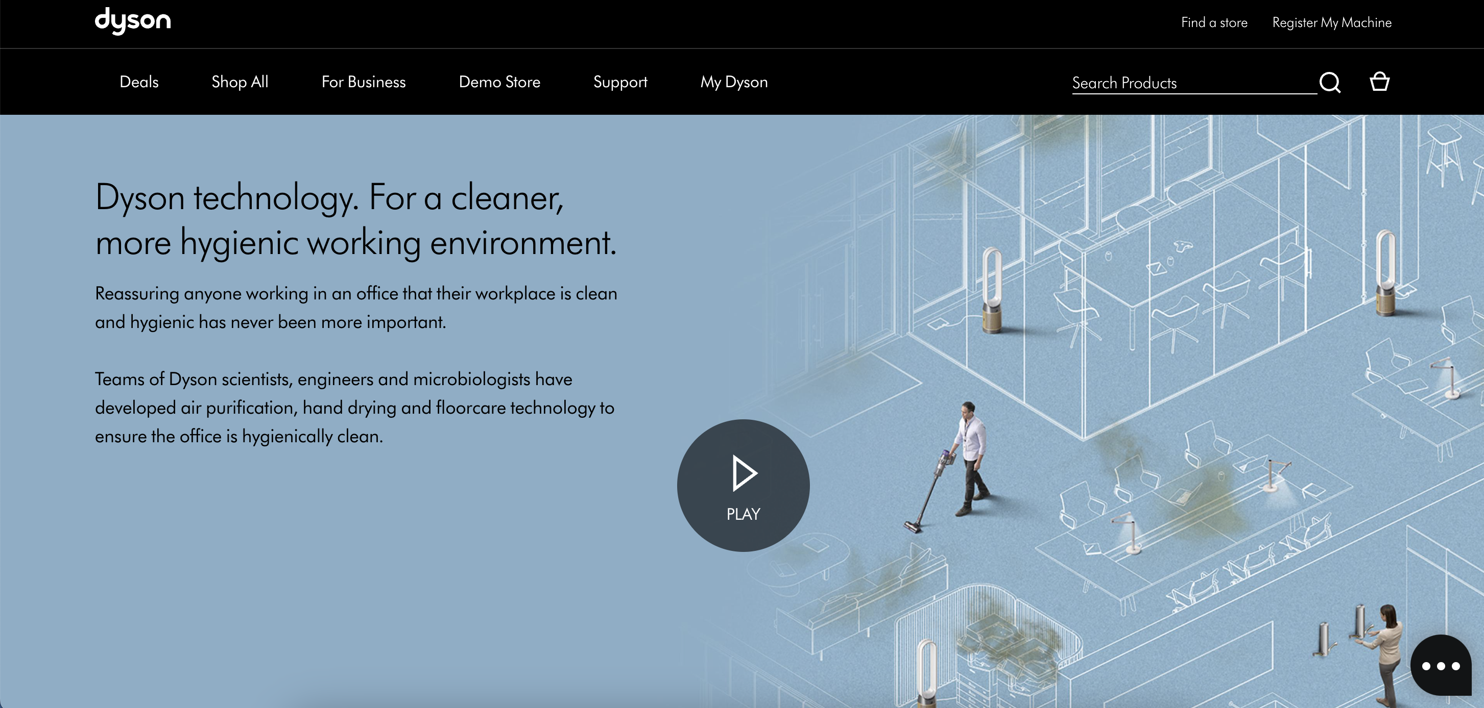 Dyson Web Design