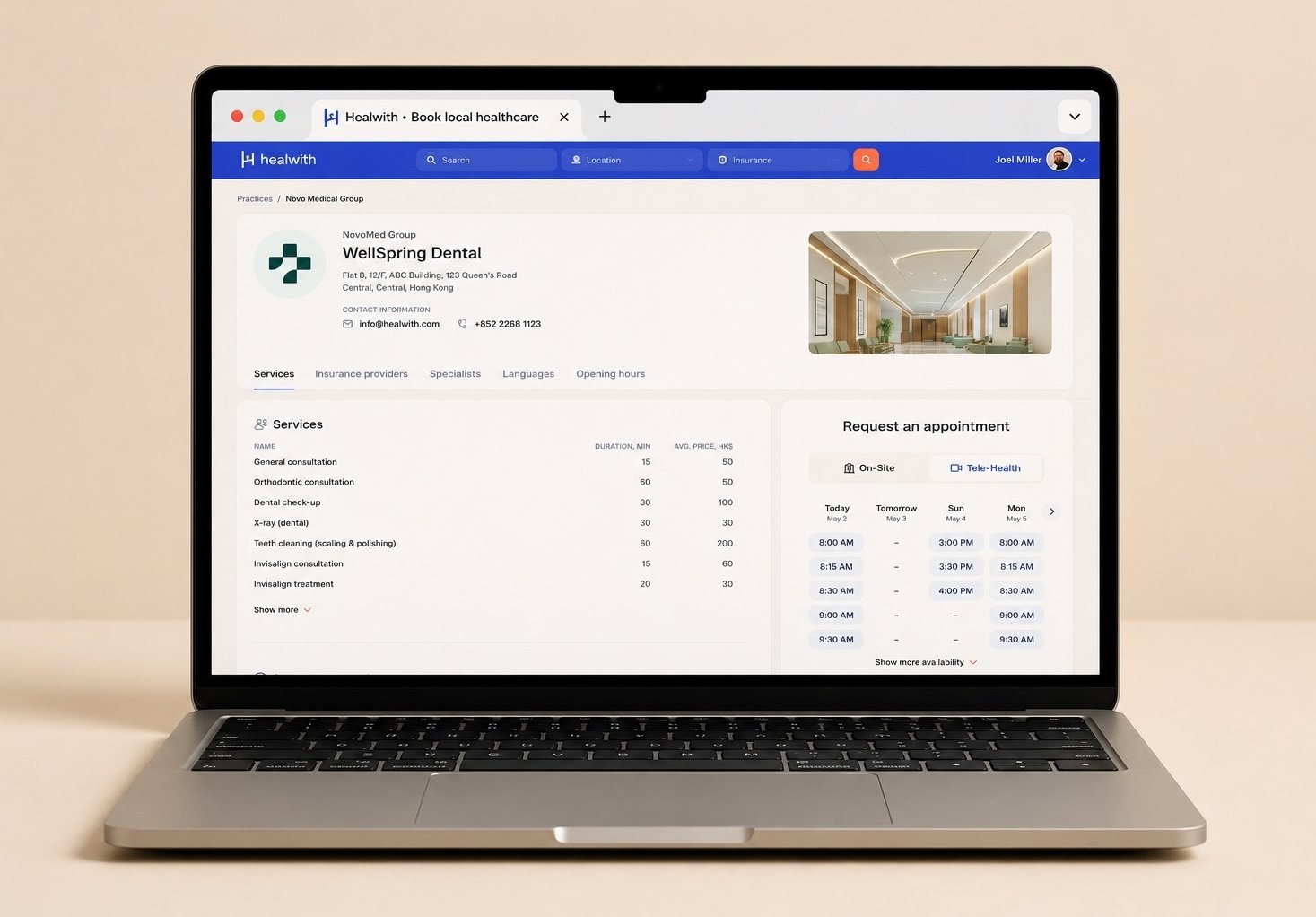 Healwith platform