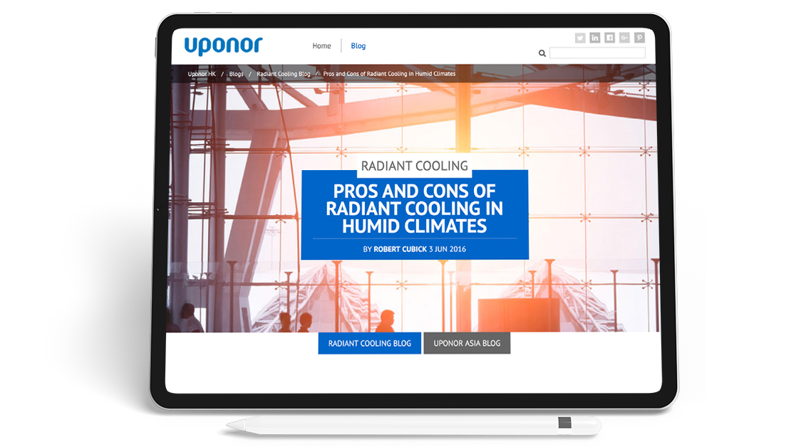 Upnor's Radiant Cooling Blog Page